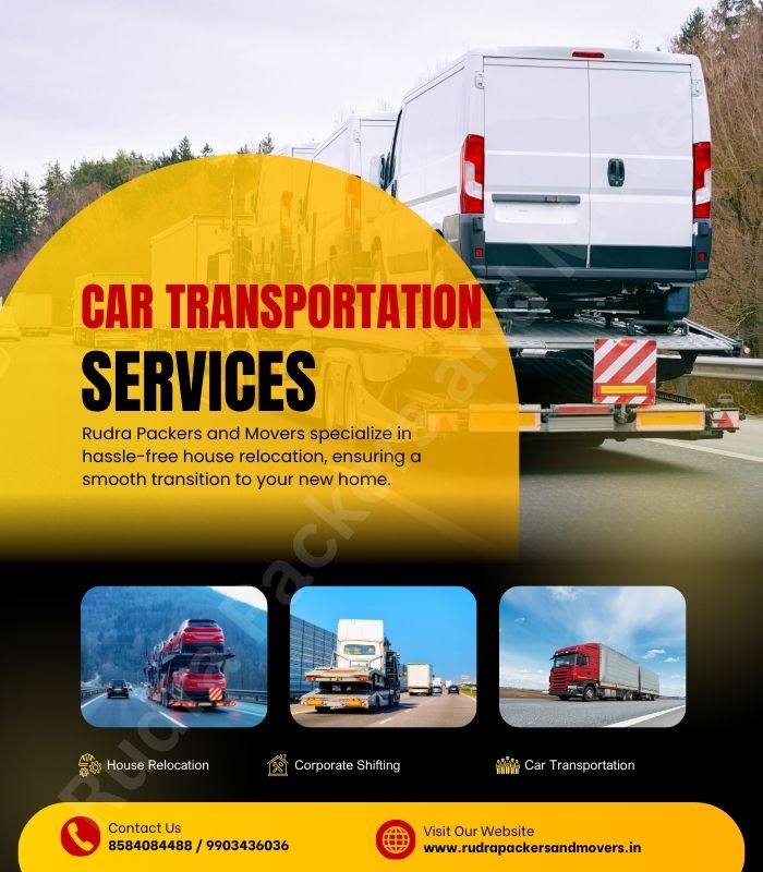 Rudra Packers and Movers CAR TRANSPORTATION