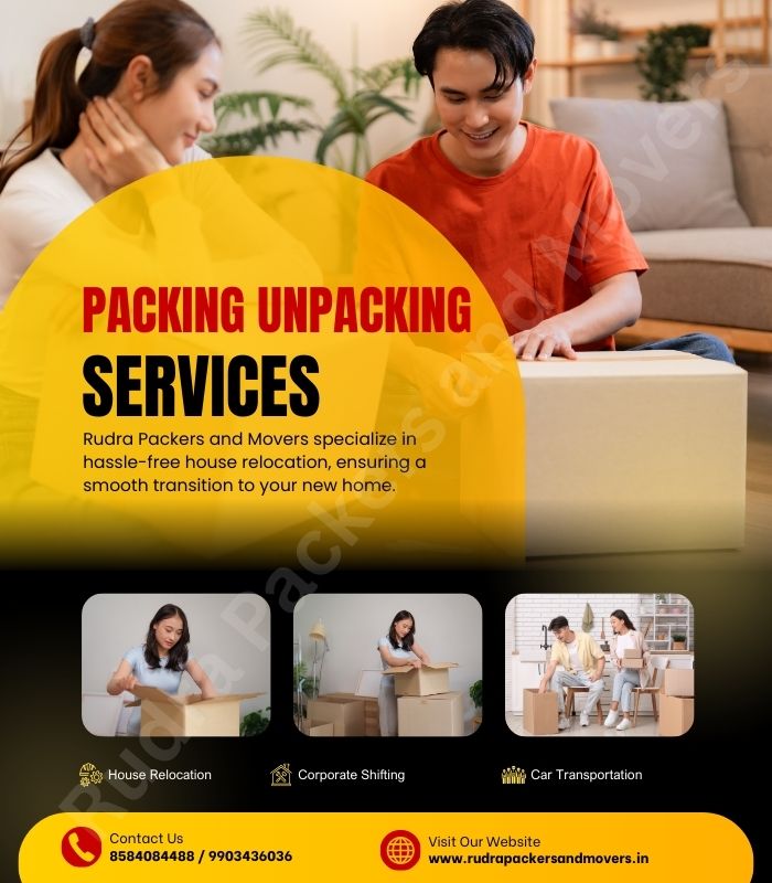 Rudra Packers and Movers PACKING UNPACKING